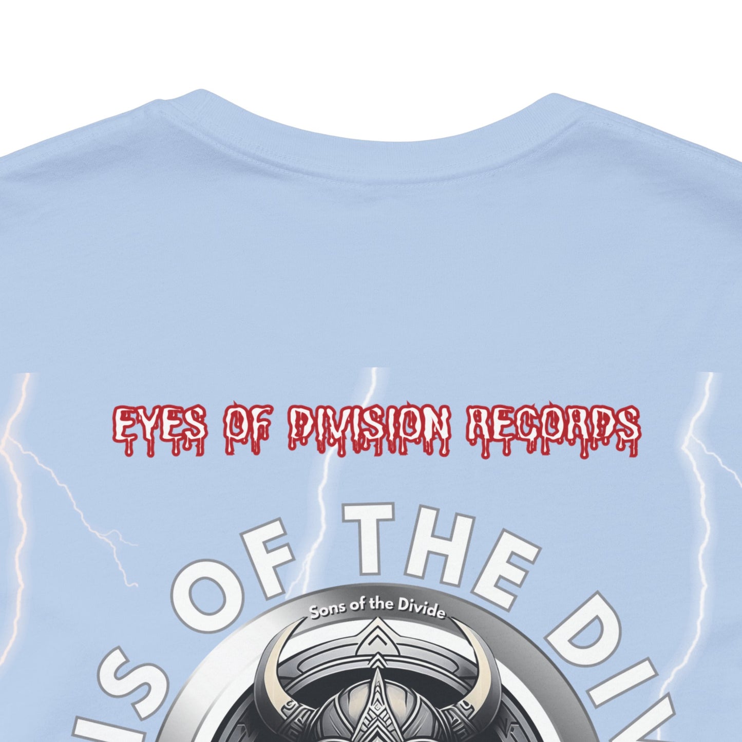 Sons of the Divide Viking Emblem Logo Lightning Short Sleeve Tee