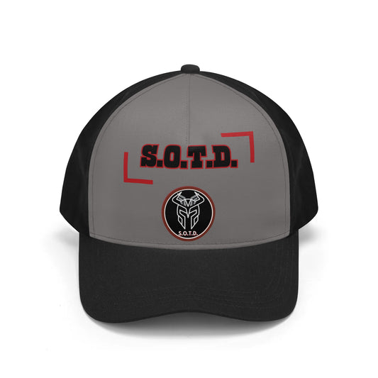 Sons of the Divide- Grey/Red/Black Baseball Cap