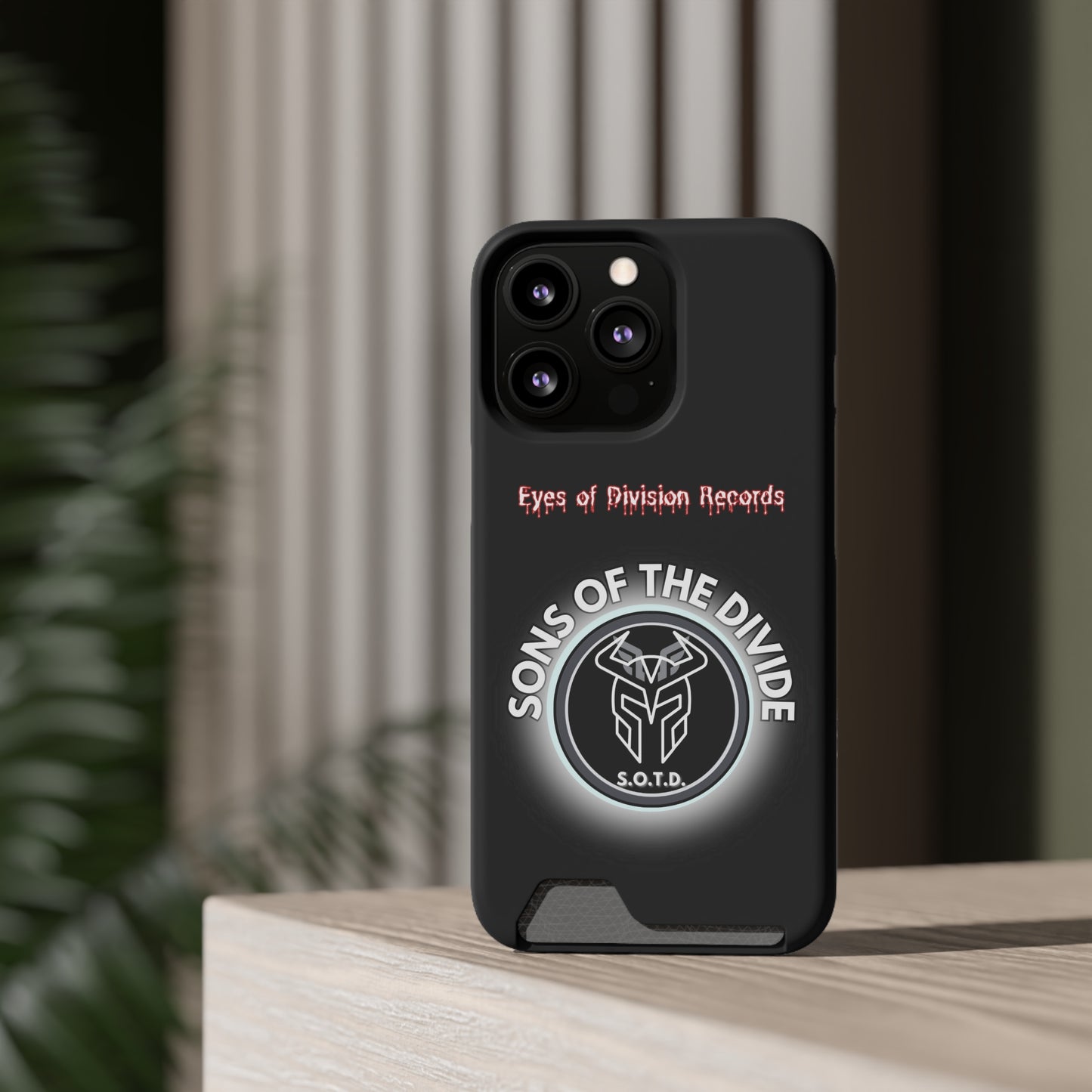 Sons of the Divide Phone Case With Card Holder