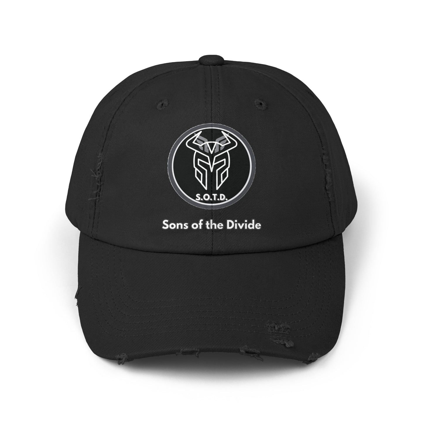 Sons of the Divide- Logo Distressed Hat